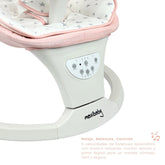 Silla Mecedora Electrica Con Bandeja Rosa  Pink